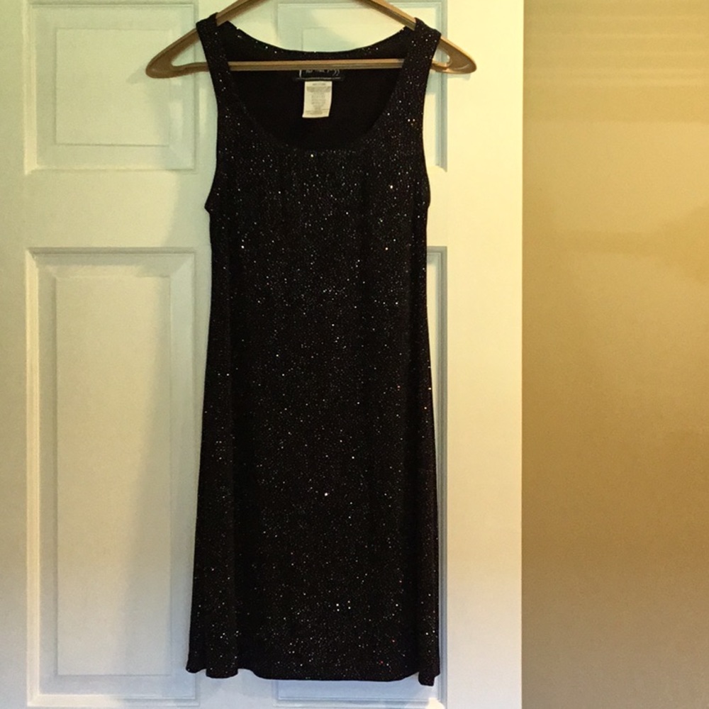 Sparkly Knit Tank Dress